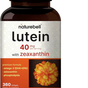 LUTEIN WITH ZEAXANTHIN 40 MG X 360 CÁPSULAS BLANDAS - NATUREBELL
