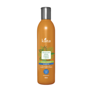 Shampoo (uña de gato, ortiga, romero y menta) 500 ml - Kaita