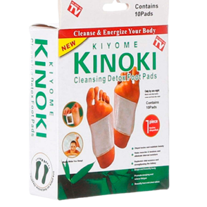 KIYOME KINOKI Detox Foot Pads x 10 almohadillas