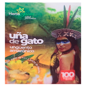 POMADA UÑA DE GATO 100gr - HIERBA SANTA