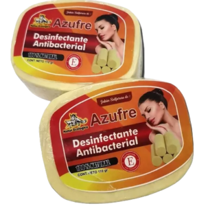 2 Jabones De Azufre (vitamina E) 110 gr