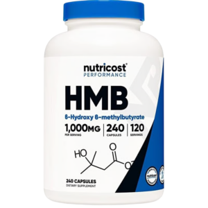 HMB (hidroxi metilbutirato Calcium) 1000Mg x 240 Capsulas - NUTRICOST