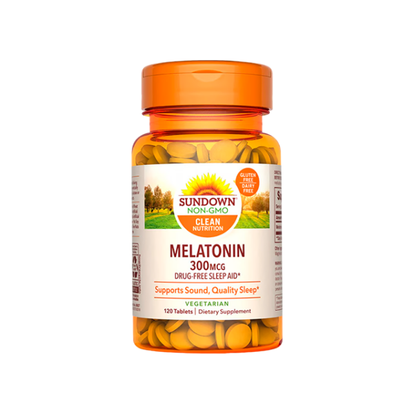 MELATONINA 300 MCG (3mg) 120 TABLETS - SUNDOWN