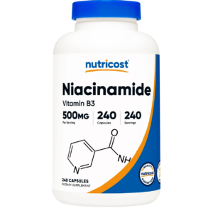 NIACINAMIDE (vitamina B3) 500mg X 240 CAPS - NUTRICOST