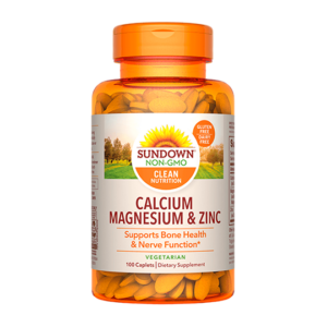 CALCIUM MAGNESIUM & ZINC x 100 CAPS - SUNDOWN