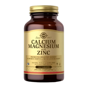 CALCIO MAGNESIO Y ZINC x 100TABS - SOLGAR