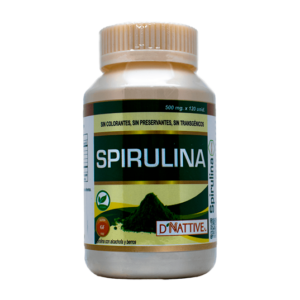 SPIRULINA (Reforzado Berros y Alcachofa) 500mg x 100 CAPS - DNATTIVE