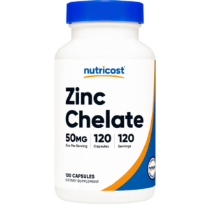 Quelato de Zinc 50 Mg X 120 CAPS - NUTRICOST