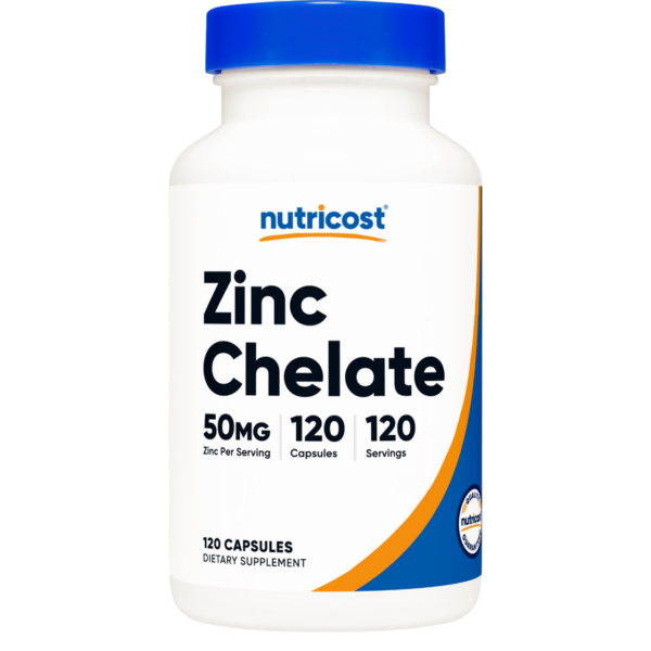 Quelato de Zinc 50 Mg X 120 CAPS - NUTRICOST