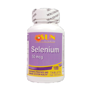 SELENIUM 50MCG X 100 TABLETS - SUN VITAMINS