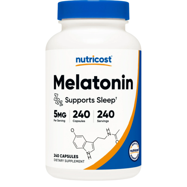 MELATONINA 5 Mg X 240 CAPS - NUTRICOST