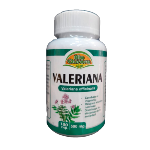 VALERIANA 500mg x 100 CAPS - BIOAURORA