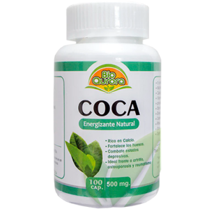 COCA 500mg x 100 CAPS - BIOAURORA