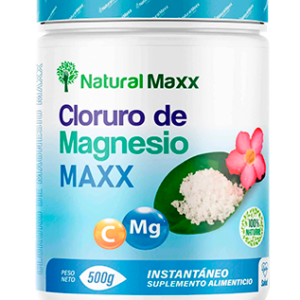CLORURO DE MAGNESIO 500 gr x 100 CAPS - NATURAL MAXX