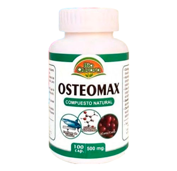 OSTEOMAX  500mg x 100 CAPS - BIOAURORA