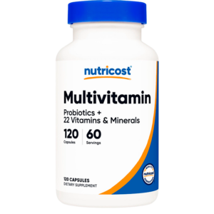MULTIVITAMIN (Probióticos + 22 Vitaminas y minerales) 120 CAPS - NUTRICOST