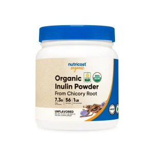 POLVO DE INULINA ORGÁNICA (de raíz de achicoria) 454 GR - NUTRICOST