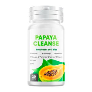 PAPAYA CLEANSE (SUPLEMENTO NATURAL) x 20 CAPS