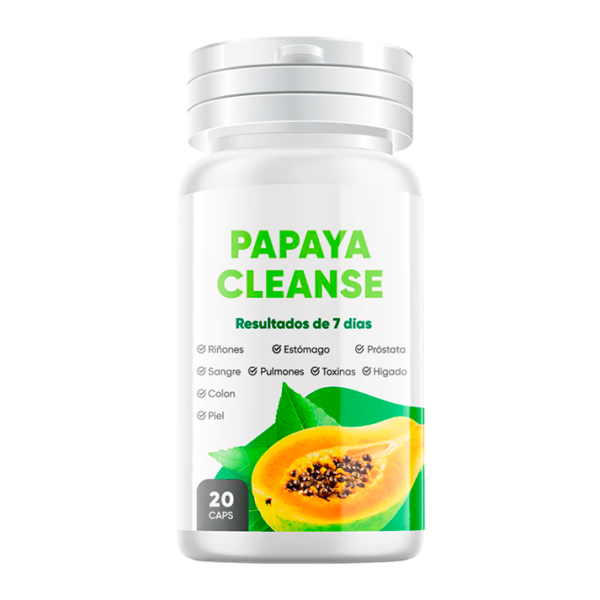 PAPAYA CLEANSE (SUPLEMENTO NATURAL) x 20 CAPS