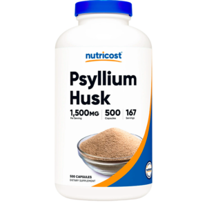 PSYLLIUM HUSK 1500 Mg X 500 CAPS - NUTRICOST