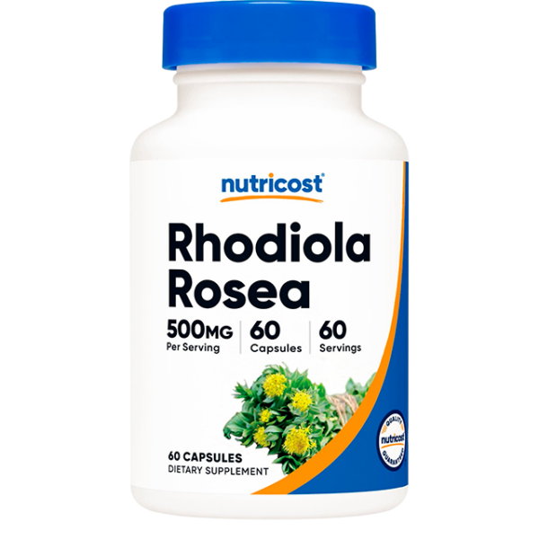 RHODIOLA ROSEA 500 Mg X 60 CAPS - NUTRICOST