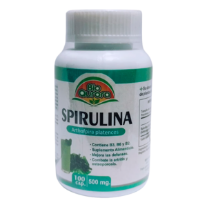 SPIRULINA 100 CAPS - BIOAURORA