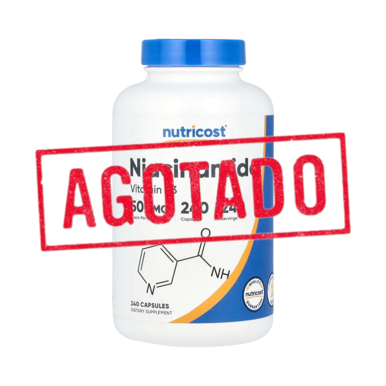 NIACINAMIDE (vitamina B3) 500 MG x 240 CAPS - NUTRICOST