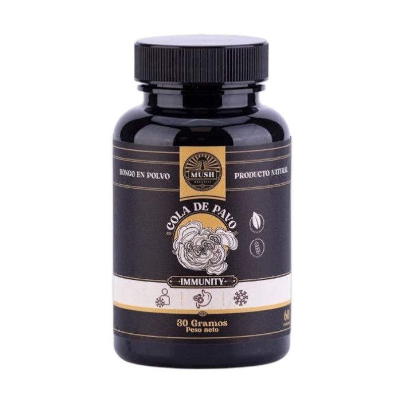 COLA DE PAVO x 60 CAPS - MUSH ORGANICS - Imagen 4