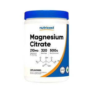 MAGNESIUM CITRATE 210 MG x 500 G (500 Gr POLVO) - NUTRICOST