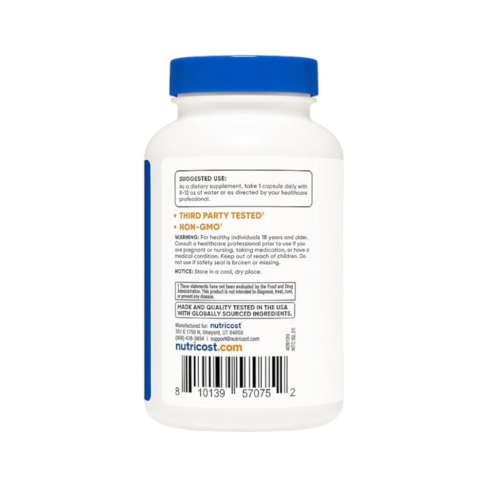 ENZIMAS DIGESTIVAS 620 MG x 120 CAPS - NUTRICOST - Imagen 2