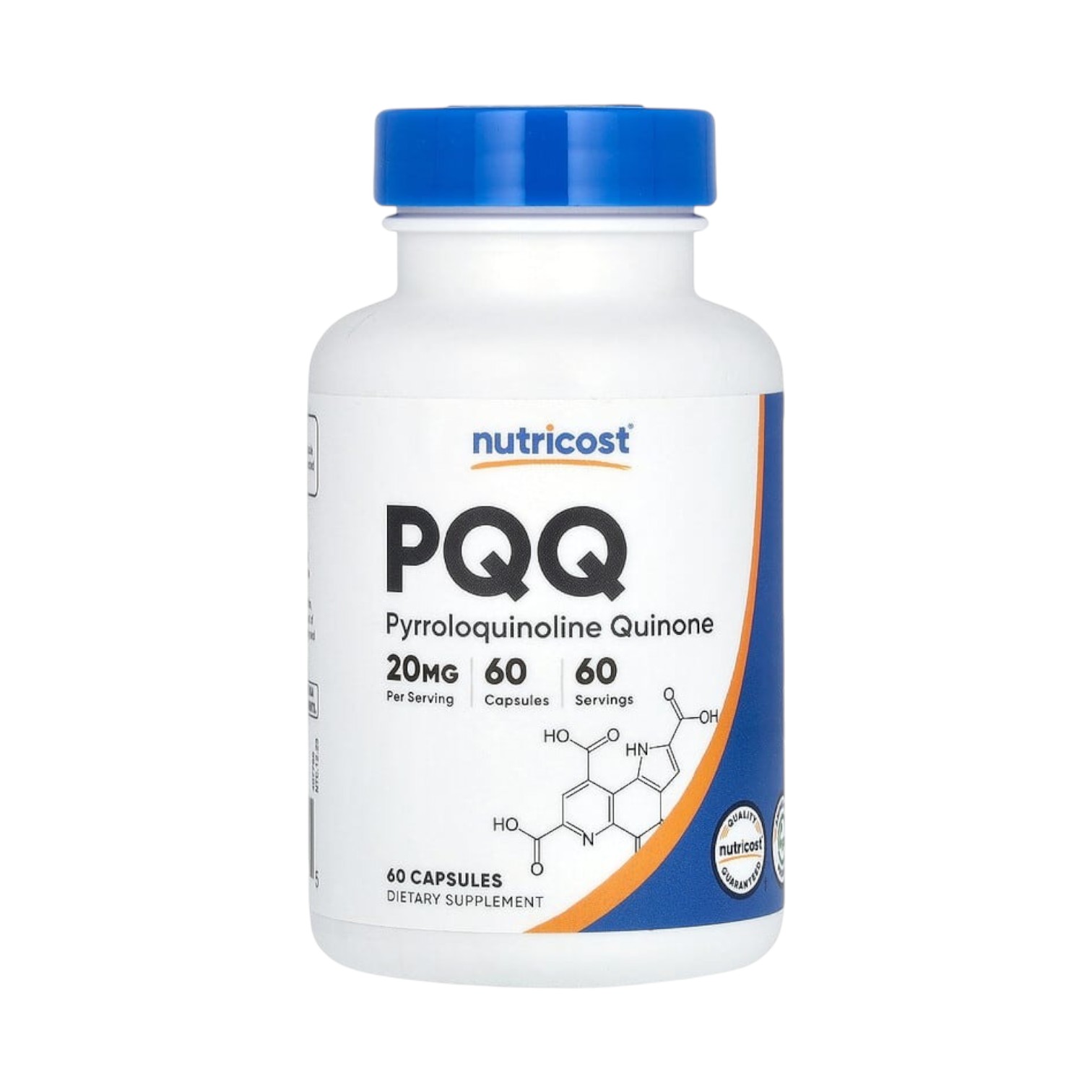 PQQ (Priloquinolina Quinona) 20 MG x 60 CAPS - NUTRICOST - Imagen 3