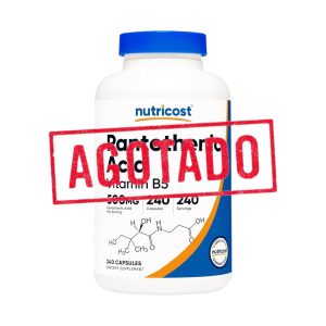 PANTOTHENIC (Vitamina B5) 500 MG x 240 CAPS - NUTRICOST