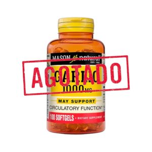 GARLIC 1000 MG x 100 CAPS - MASON NATURAL