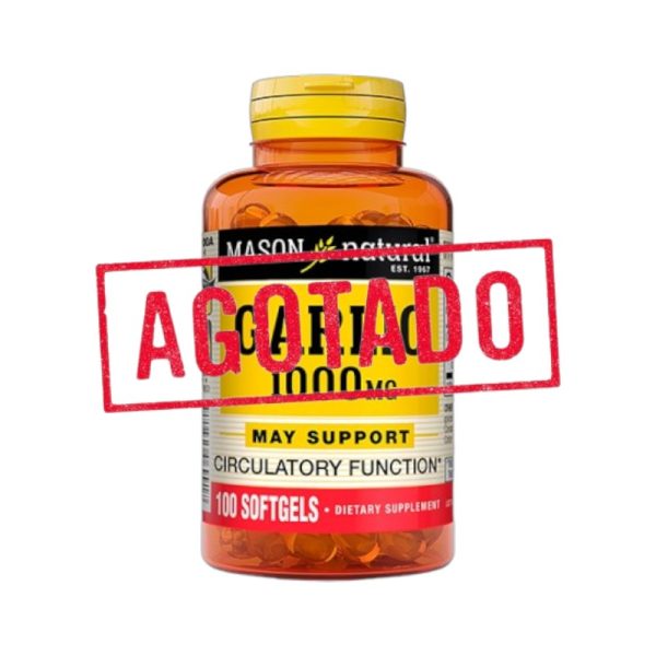 GARLIC 1000 MG x 100 CAPS - MASON NATURAL