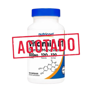 VITAMIN B1 (Thiamine Mononitrate) 500 Mg x 120 CAPS - NUTRICOST