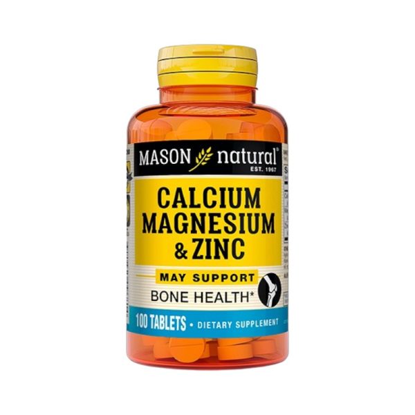 CALCIO MAGNESIO y ZINC x 100 TABLETS - MASON NATURAL - Imagen 2