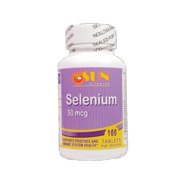 SELENIUM 50MCG X 100 TABLETS - SUN VITAMINS - Imagen 2