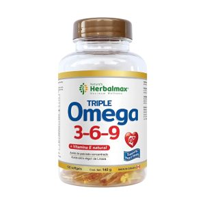 TRIPLE OMEGA 3,6,9 de 1400 MG x 100 SOFT - HERBALMAX