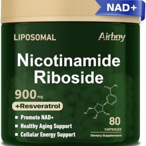 LIPOSOMAL NICOTINAMIDE RIBOSIDE 900MG X 80CAPS - AIRBOY