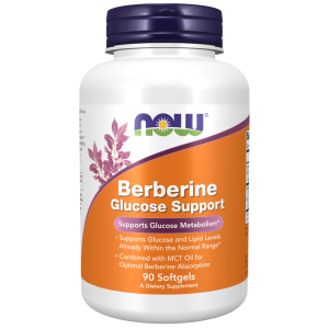 BERBERINE GLUCOSE SUPPORT 90 SOFT - NOW