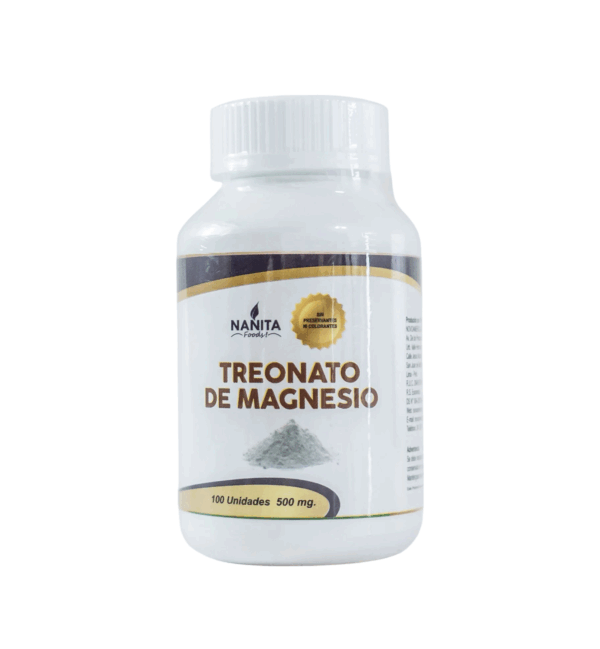 TREONATO DE MAGNESIO 500 MG X 100 UNID - NANITA
