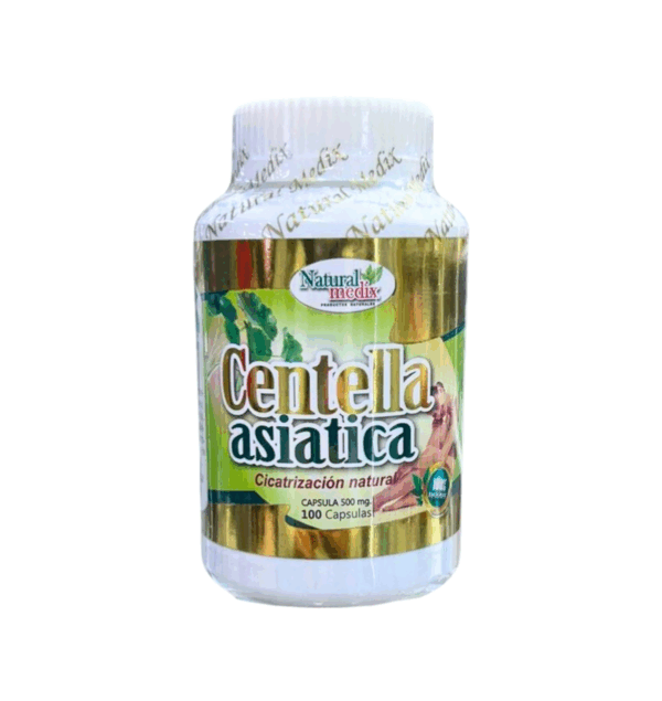 CENTELLA ASIATICA 500 MG X 100 CAPS - NATURAL MEDIX