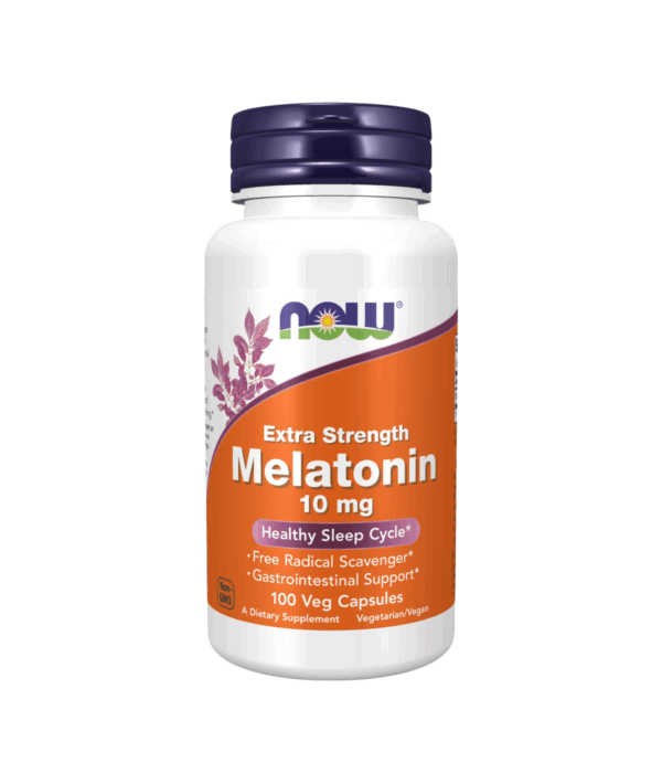 MELATONIN EXTRA STRENGTH 10 MG X 100 CAPS - NOW