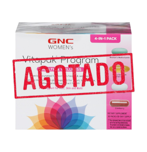 VITAPAK PROGRAM HEALTH & WELLNESS - GNC WOMEN'S