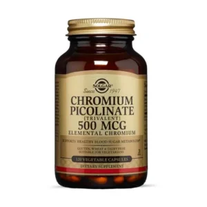 CHROMIUM PICOLINATE 500 MCG X 120 CAPS - SOLGAR