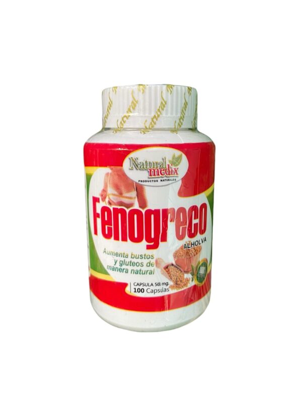 FENOGRECO 500 MG X 100 CAPS - NATURAL MEDIX
