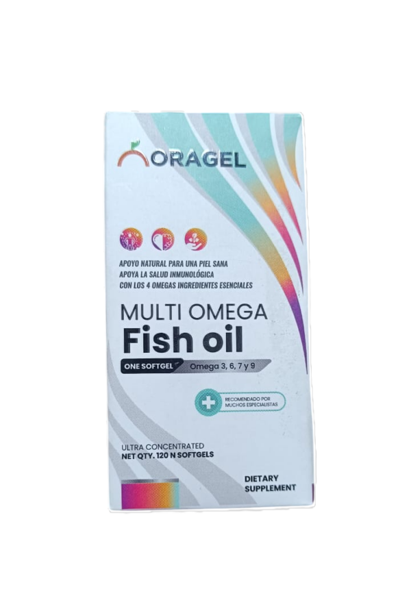 MULTI OMEGA FISH OIL X 120 SOFT - ORAGEL