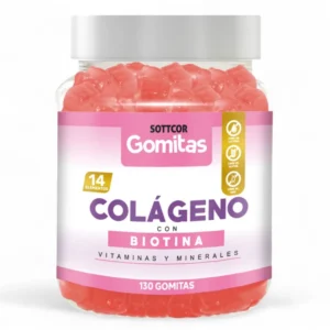 COLAGENO CON BIOTINA 130 GOMITAS - SOTTCOR