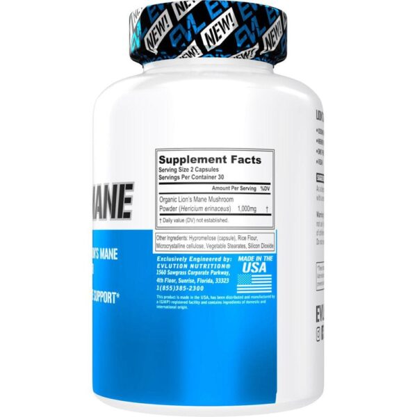 LION'S MANE 1000 MG X 30 SERV - EVL - Imagen 2