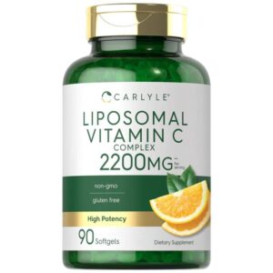 LIPOSOMAL VITAMIN C COMPLEX 2200 MG X 90 SOFT - CARLYLE